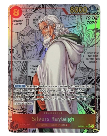 Silvers Rayleigh (Parallel) (Manga) - Two Legends (OP08)