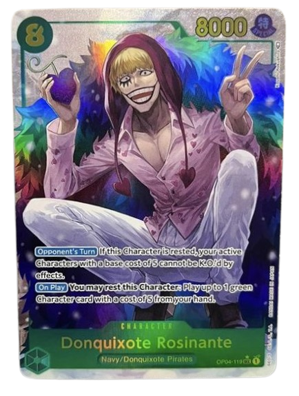 Donquixote Rosinante (Alternate Art) - Kingdoms of Intrigue (OP04)