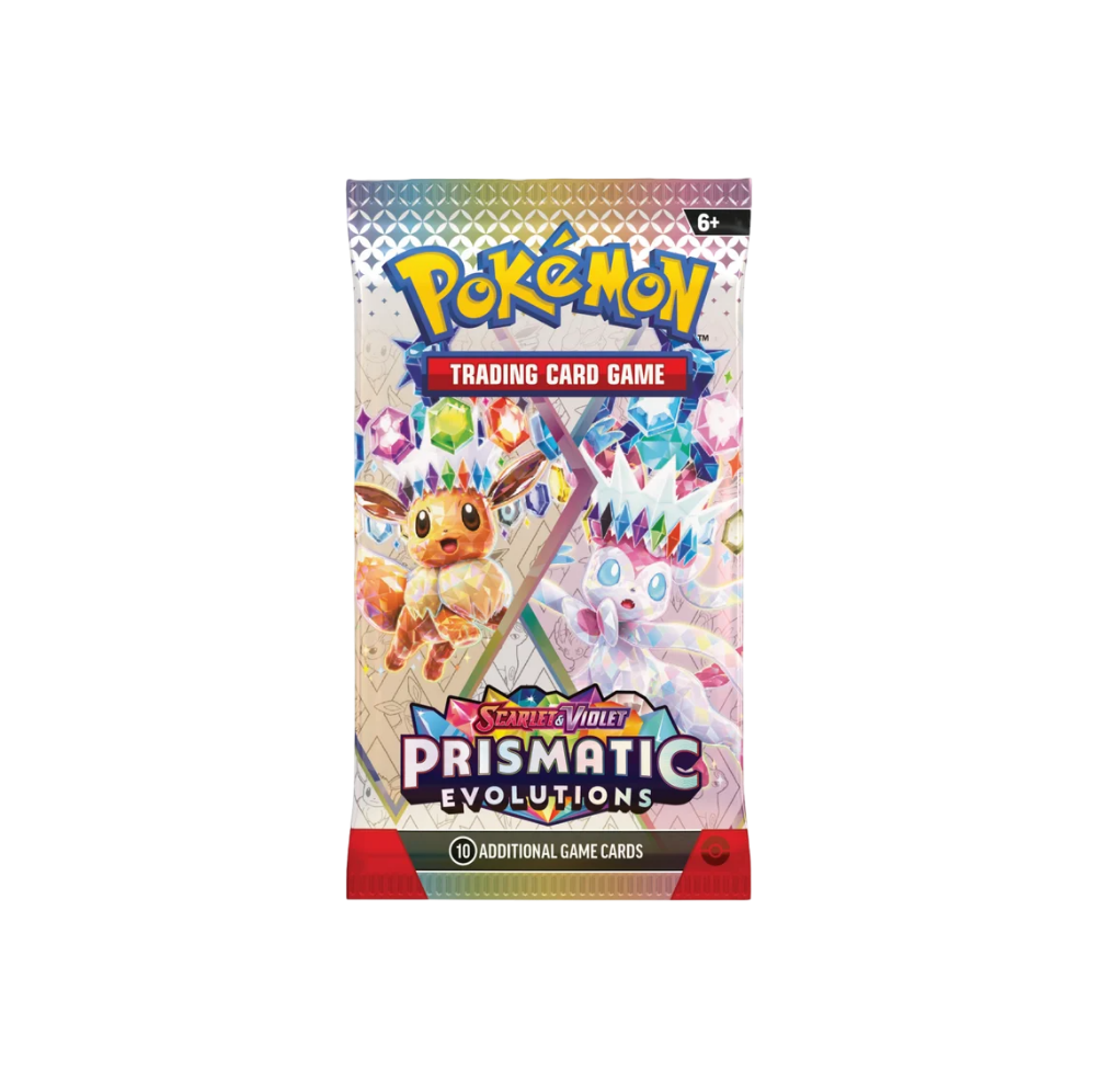Prismatic Evolutions Booster Pack - SV: Prismatic Evolutions (PRE) LA Gaming TCG Prismatic Evolutions Booster Pack - SV: Prismatic Evolutions (PRE) LA Gaming TCG