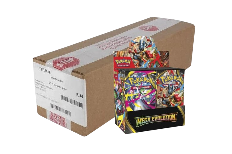 Mega Evolution Enhanced Booster Case - ME01 Mega Evolution (MEG) LA Gaming TCG Mega Evolution Enhanced Booster Case - ME01 Mega Evolution (MEG) LA Gaming TCG