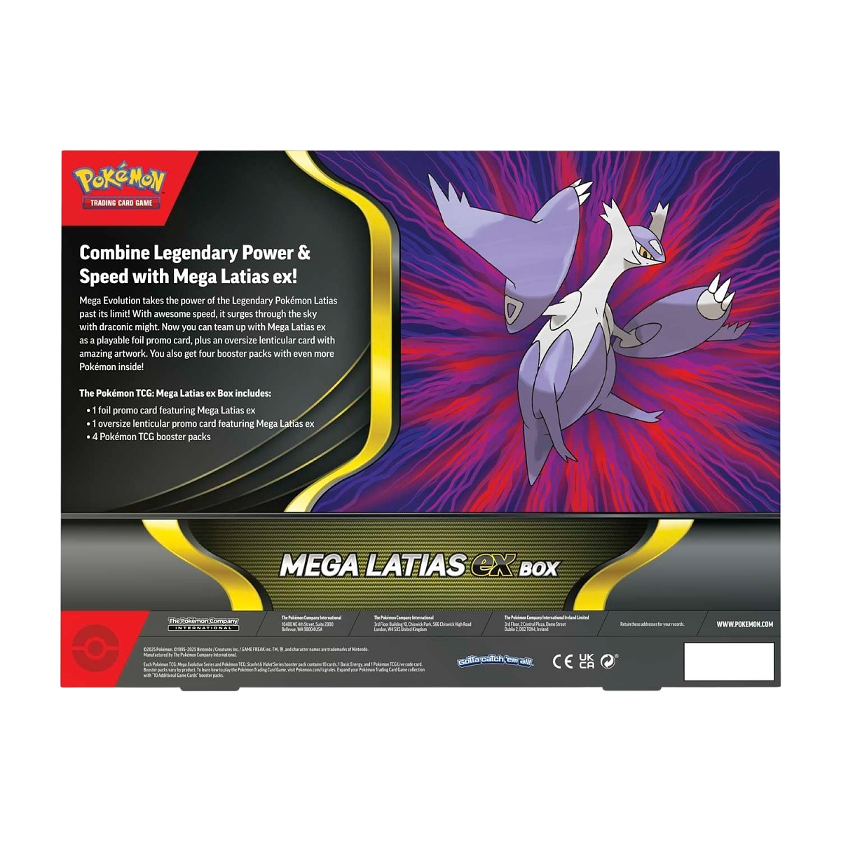 Pokemon Mega Latias EX Box