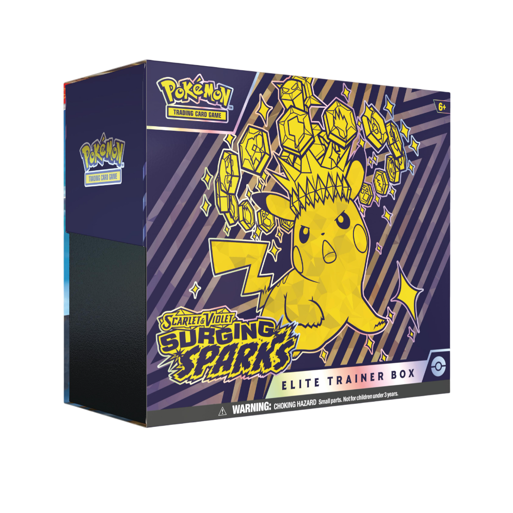 ポケセン版 サージングスパーク ETB 英語 Surging Sparks Box 👀 #pokemontcg | Pokemon | TikTok ポケモンカードゲーム