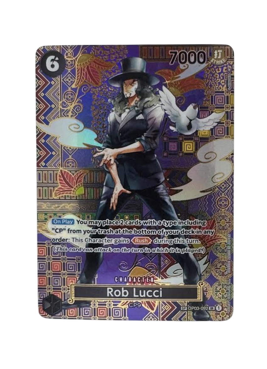 one piece card game lucci Rob Lucci (092) (SP)