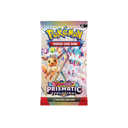 Prismatic Evolutions Booster Pack - SV: Prismatic Evolutions (PRE) LA Gaming TCG Prismatic Evolutions Booster Pack - SV: Prismatic Evolutions (PRE) LA Gaming TCG